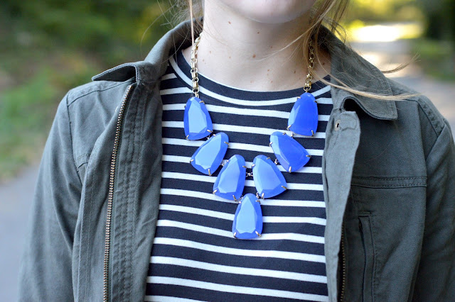 kendra scott blue harlow necklace