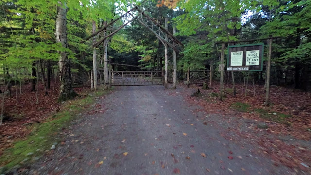 Point de départ de la randonnée pédestre