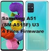 Samsung Galaxy A51  (SM-A515F) U3  (4 Files Firmware)