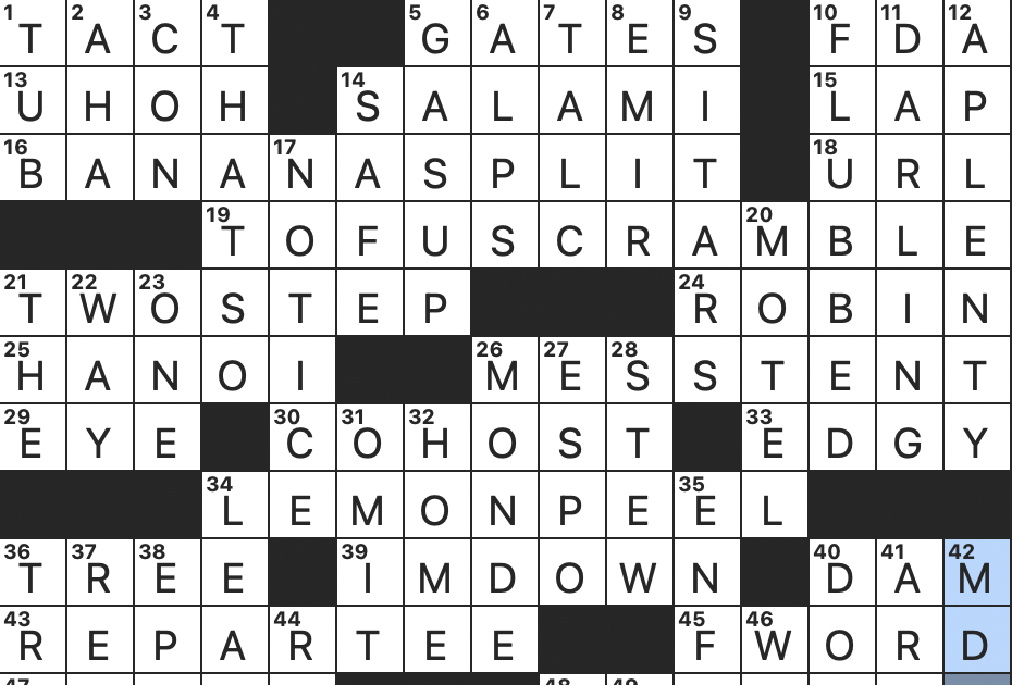 Rex Parker Does the NYT Crossword Puzzle: Big name in dry-erase markers /  MON 3-20-23 / Peeper that makes no sound / What the fish said when it swam  into a concrete