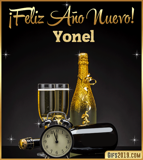 Feliz año nuevo yonel