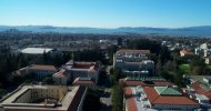 View from tower across San Berkeley and San Francisco Bay