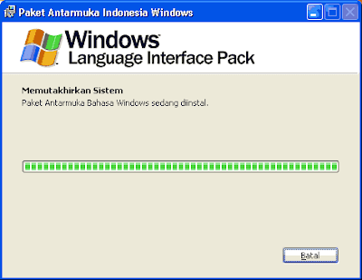 Install Language Interface Packs