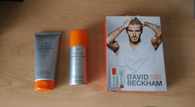 shower gel e deodorante "instinct sport" di David Beckham