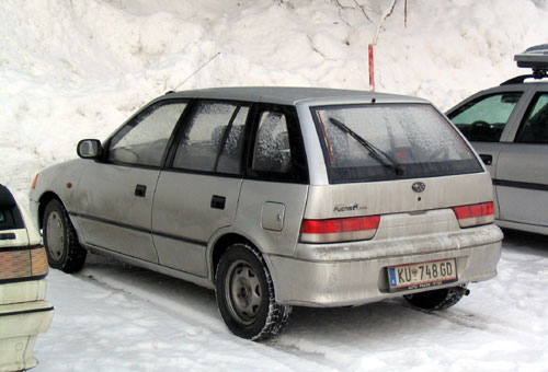 Subaru Justy Rally. Subaru Justy Awd