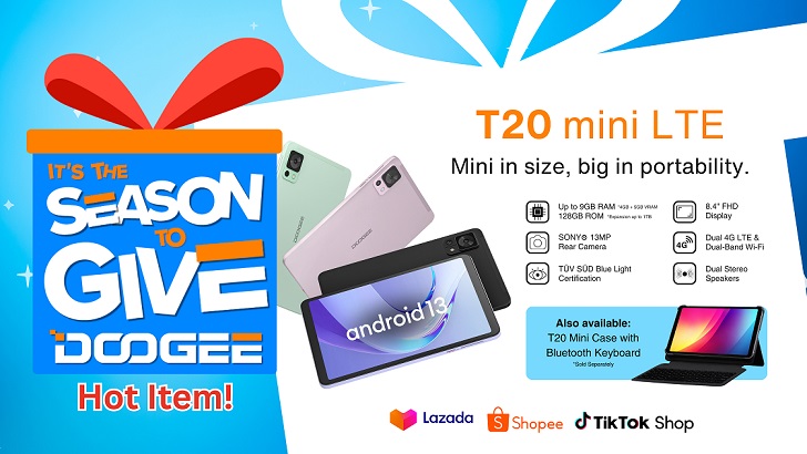 DOOGEE T20 Mini Tablet and S Mini Smartphone Launched! - Adobotech
