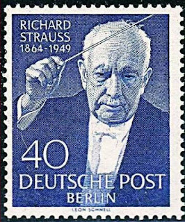 GERMANY BERLIN 1954 FAMOUS CONDUCTOR RICHARD STRAUSS