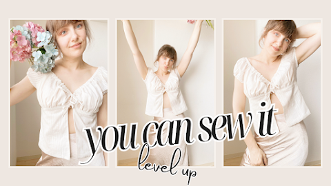  🍓Sewing Tutorial: Level Up with an Open Front Tie Top + free PDF🍓