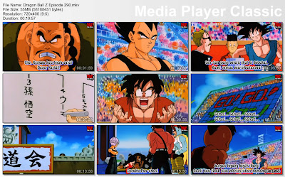 Download Film / Anime Dragon Ball Z Majin Buu Saga Episode 290 Bahasa Indonesia