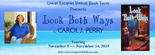 http://www.escapewithdollycas.com/great-escapes-virtual-book-tours/books-currently-on-tour/look-both-ways-by-carol-j-perry/