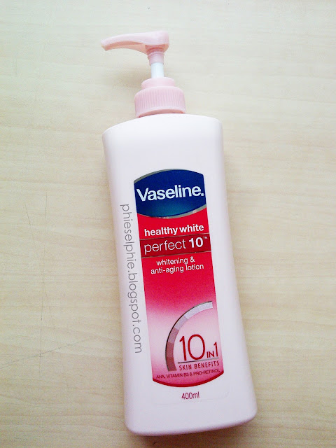 Vaseline Healthy White Perfect 10 Body Lotion