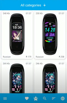 Pilih Tampilan atau WatchFace Xiaomi Mi Band 4 yang Sesuai