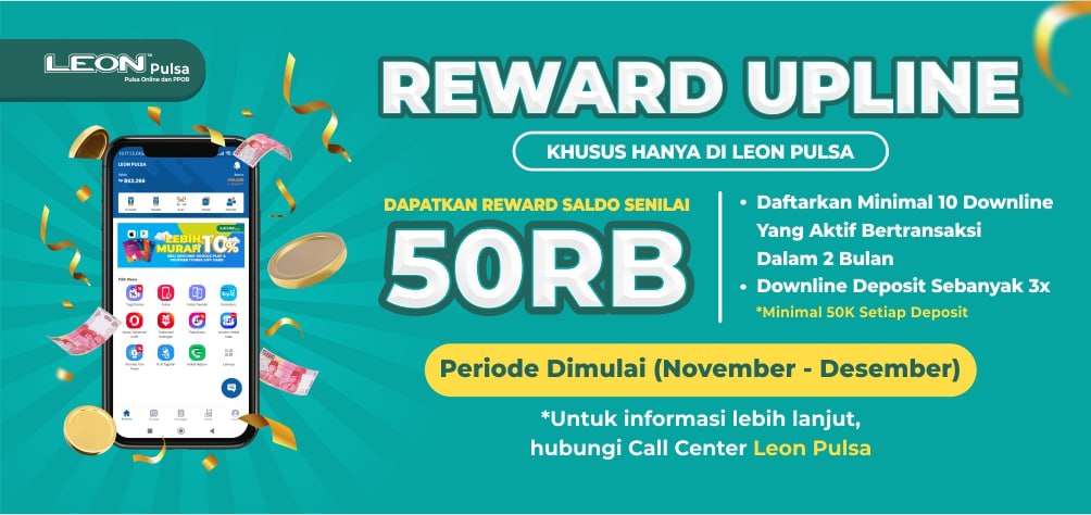 Reward Upline Periode November – Desember