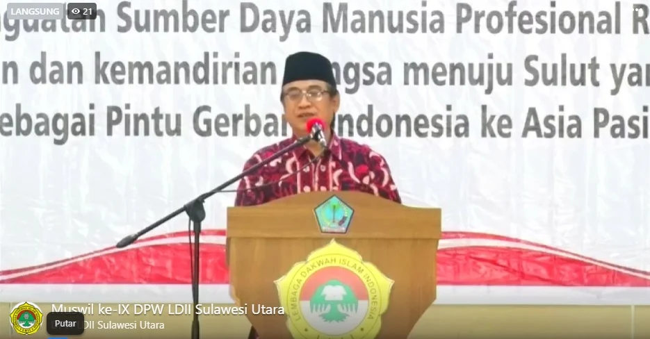 Muswil LDII Sulawesi Utara, Tema Penguatan Sumber Daya Manusia Profesional Religius