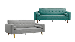 13 affordable mid-century style sofas, ranging from $336 - $790, all online and delivered to your door.