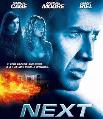 Poster Of Next (2007) In Hindi English Dual Audio 300MB Compressed Small Size Pc Movie Free Download Only At worldfree4u.com