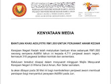 bonus 2019 penjawat awam
