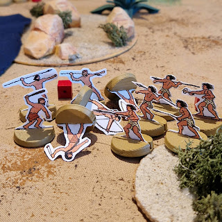 Free wargame rules and free miniatures for prehistoric wargaming. Neanderthals vs. Homo Sapiens / Cro Magnon