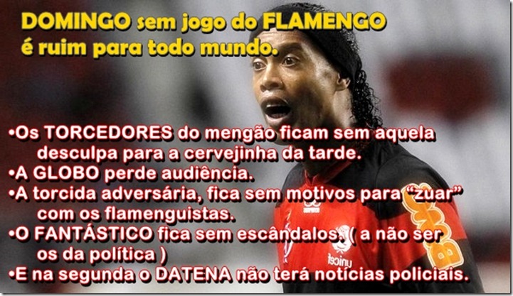 ronaldinho-gaucho dá adeus ao flamengo e os torcedores agradecem