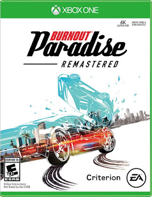 Burnout Paradise Remastered Game Cover Xbox One