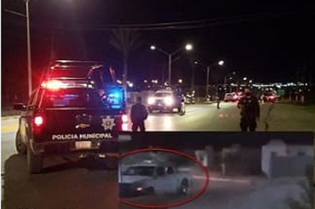 VIDEO.- Sicarios de Las Tropas quisieron entrar a tomar Coahuila pero se toparan con Policías y así fue como salieron huyendo 