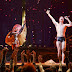 Darren Criss Goes Shirtless For First "Hedwig" Show