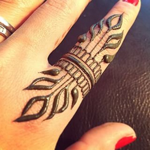 Best Simple Henna Designs for Fingers Wallpapers Free Download