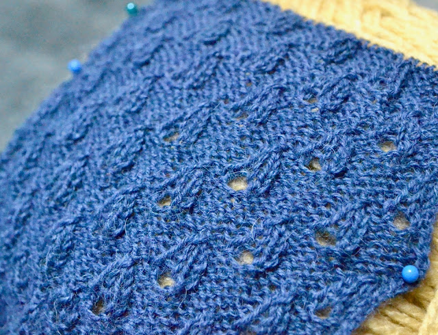 Bud Lace Knit Stitch Pattern Tutorial