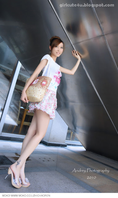 Li-Fan-Pink-and-White-08-very cute asian girl-girlcute4u.blogspot.com