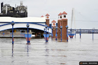 Flooding, like the current Mississippi River overflow in places like St. Louis, creates the most damage of all natural disasters in the U.S. (Credit: Reuters.) Click to Enlarge.