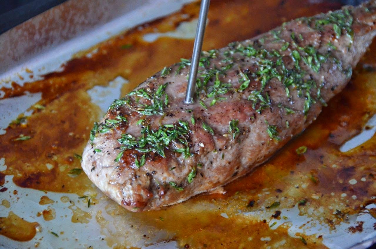 HONEY-THYME ROASTED PORK FILET