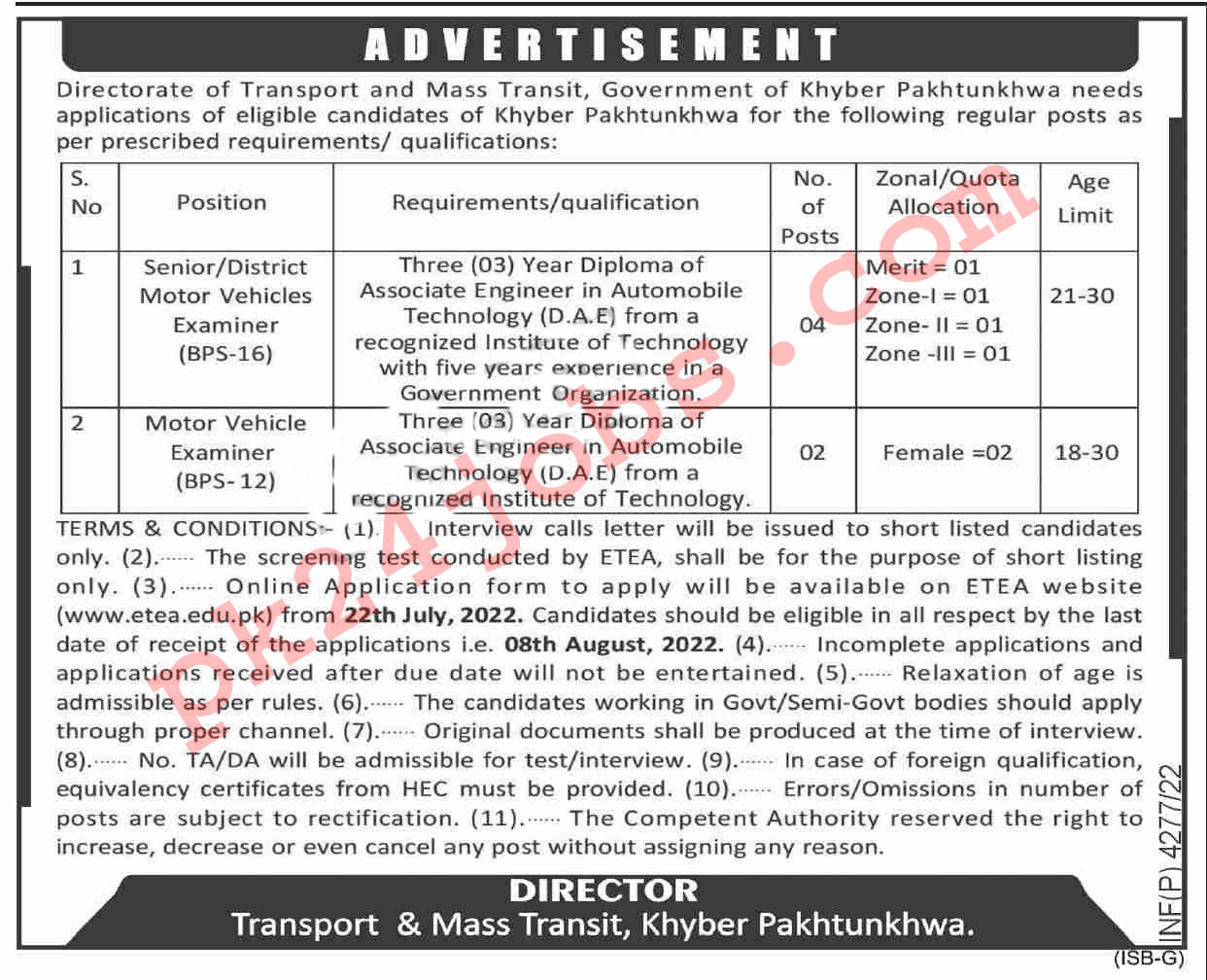 Transport Jobs 2022 – Today Jobs 2022