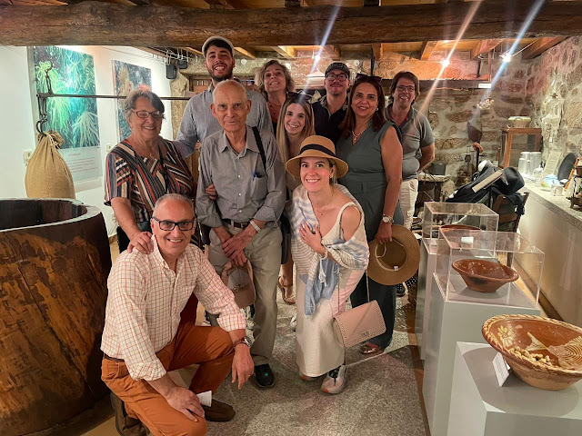 Visita do Brasil ao Museu da Castanha
