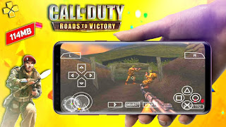 call of duty roads to victory ppsspp highly compressed on android