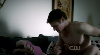 Ian Somerhalder and Zach Roerig Shirtless on Vampire Diaries s1e15