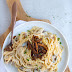 12 Minute Mushroom Spaghetti Carbonara 