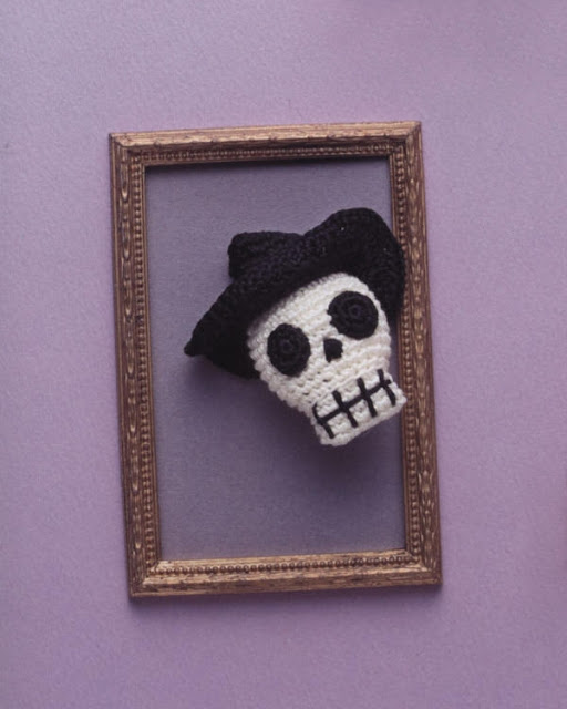 Crochet Skull for Halloween Free Pattern