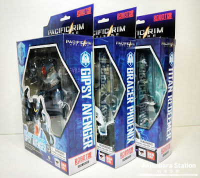 Especial Pacific Rim Uprising de Tamashii Nations - Robot Spirits <side> Jaeger Gipsy Avenger, Bracer Phoenix, Titan Redeemer y SOFVI Spirits Raijin