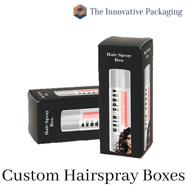 Custom Hairspray Boxes