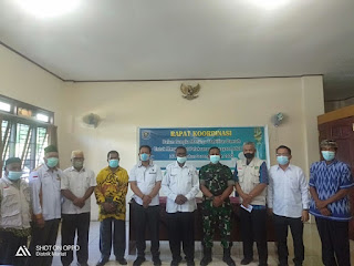 Danramil Aimas Hadiri Rapat Kordinasi Perayaan Hari Raya Idul Fitri 1443 H