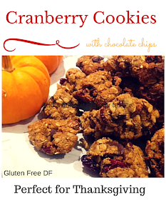Thanksgiving holiday cookies- gluten free