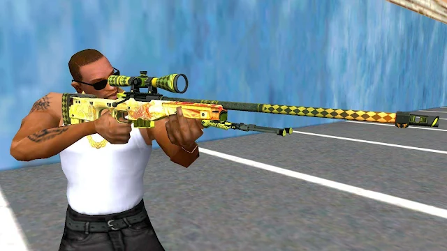 GTA San Andreas AWP Dragon Lore 2021