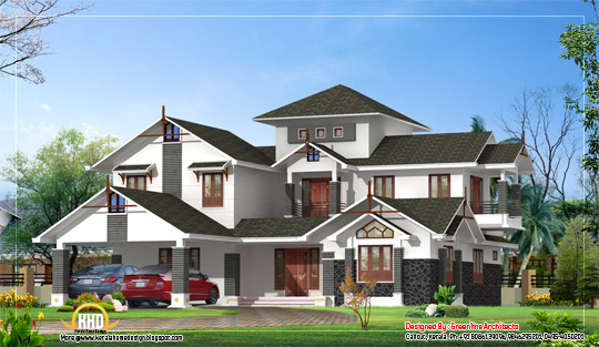 Luxury Home Design 270 Sq. M. (2910 sq. ft.) February 2016