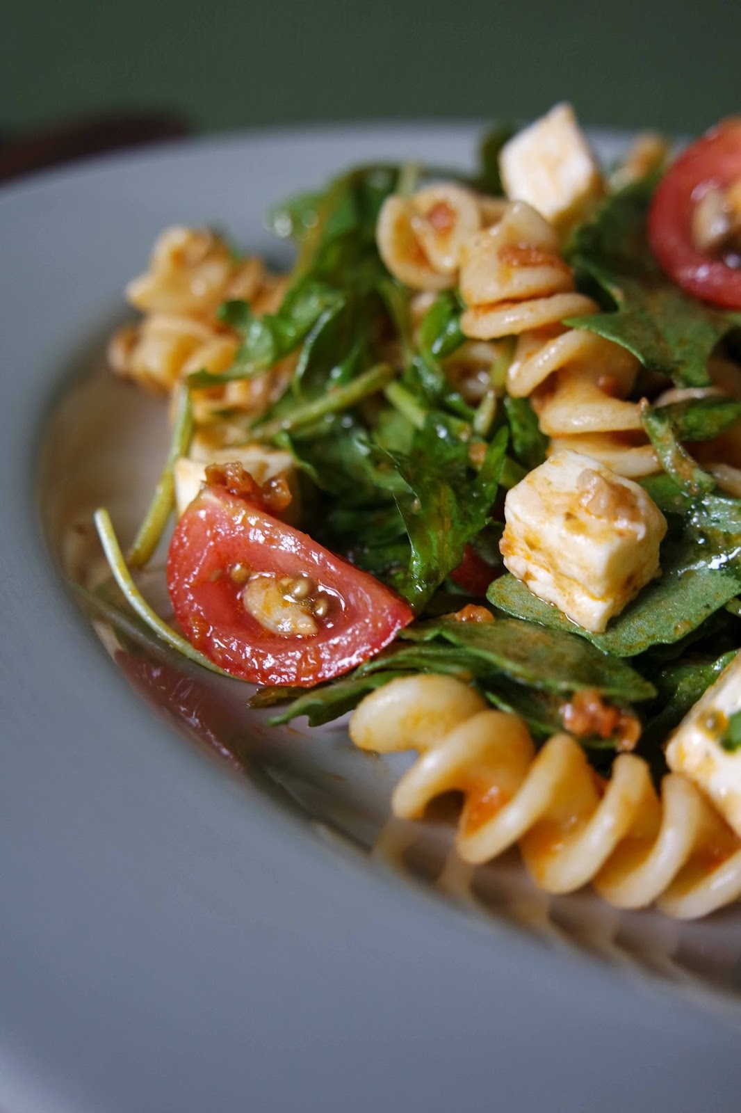 Spaghettisalat mit Pesto rosso Rezept Alle Rezepte 