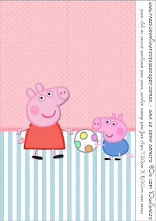 Peppa Pig: Etiquetas para Imprimir Gratis. 