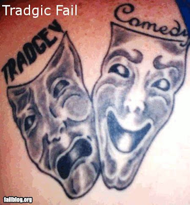 Misspelled Tattoos, Courtesy Of Fail Blog and Ugliest Tattoos