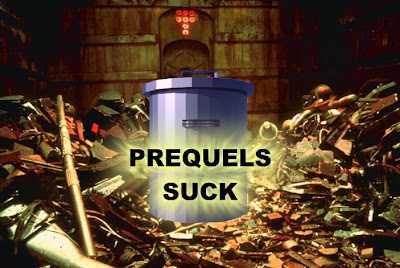 Star Wars prequels = Trash