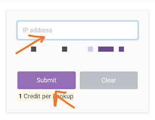 Location track with ip adress