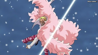 ワンピースアニメ パンクハザード編 624話 ドフラミンゴ ドフィ DonQuixote Doflamingo | ONE PIECE Episode 624