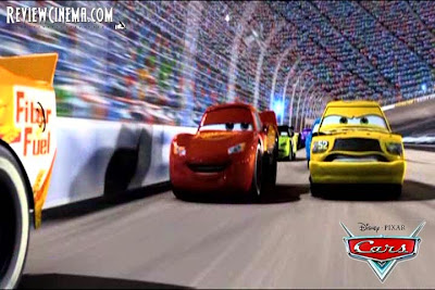 <img src="Cars.jpg" alt="Cars McQueen and Chick Hicks on track">